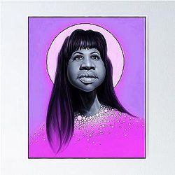 Aretha Franklin Poster