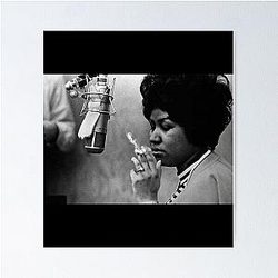 Aretha Franklin Vintage Poster