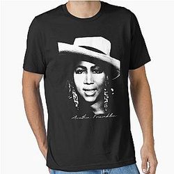Aretha Franklin Portrait T-Shirt