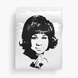 Aretha Franklin Duvet Cover