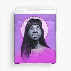 Aretha Franklin Duvet Cover