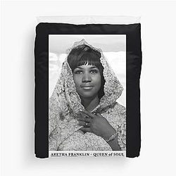 Aretha Franklin Queen Soul Duvet Cover