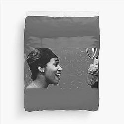 Aretha Franklin Duvet Cover