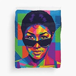 Aretha Franklin Duvet Cover