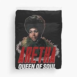 Aretha Franklin Queen Soul Duvet Cover