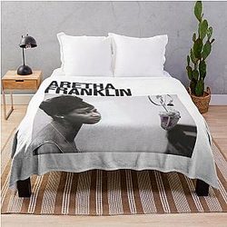Aretha Franklin Classic Throw Blanket