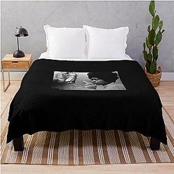 Aretha Franklin Vintage Throw Blanket