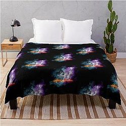 Aretha Franklin Chiffon Throw Blanket