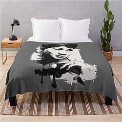 Aretha Franklin Classic Throw Blanket