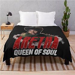 Aretha Franklin Queen of Soul Blanket