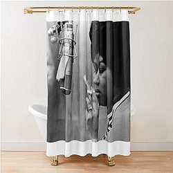 Aretha Franklin Shower Curtain