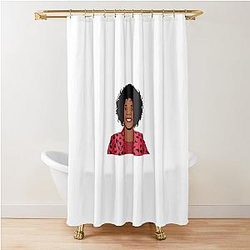 Aretha Franklin Shower Curtain
