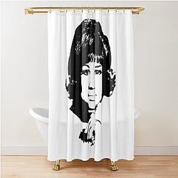 Aretha Franklin Pop Art Shower Curtain