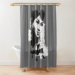 Aretha Franklin Classic Shower Curtain becomes Aretha Franklin Classic Shower