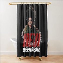 Aretha Franklin Queen of Soul Shower Curtain