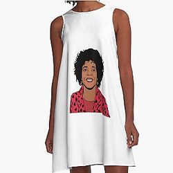 Aretha Franklin A Line Dress