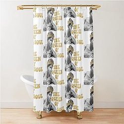 Aretha Franklin Shower Curtain