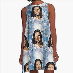 Aretha Franklin A-Line Dress