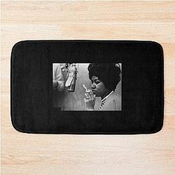 Aretha Franklin Vintage Poster Bath Mat