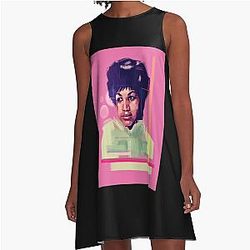 Aretha Franklin A-Line Dress