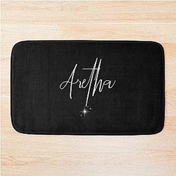 A Simple Homage to Aretha Franklin Bath Mat