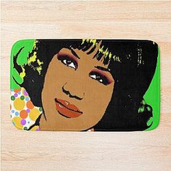 Aretha Franklin POP Bathroom Mat