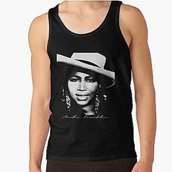 Aretha Franklin Portrait Tank Top