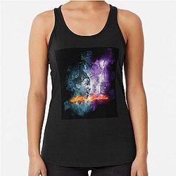 Aretha Franklin Chiffon Racerback Tank Top