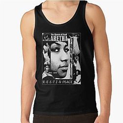 Aretha Franklin - Rest In Peace Tank Top