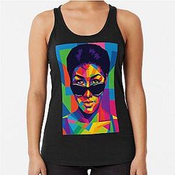 Aretha Franklin Pop Art Tank Top