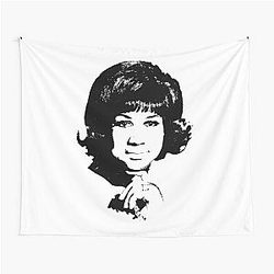 Aretha Franklin Pop Art Tapestry