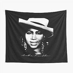Aretha Franklin Portrait Tapestry