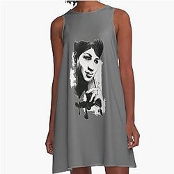 Aretha Franklin A-Line Dress
