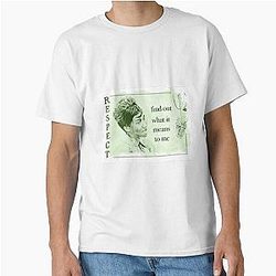 Respect Aretha Franklin Classic T-Shirt