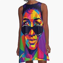 Aretha Franklin Pop Dress