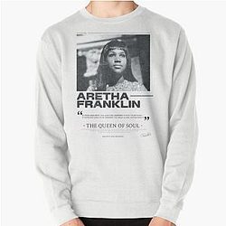 Aretha Franklin Queen of Soul Pullover Sweatshirt