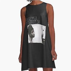 Aretha Franklin Classic A-Line Dress