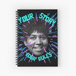 Aretha Franklin Your Story Spiral Notebook