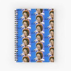 Aretha Franklin on Soul Train Notebook