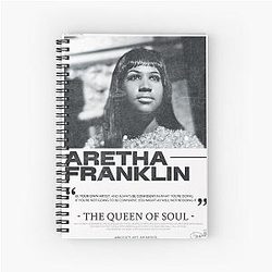 Aretha Franklin Queen Soul Notebook