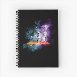 Aretha Franklin Chiffon Spiral Notebook