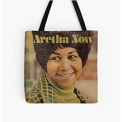 Aretha Franklin Album Photograph Tote Bag
