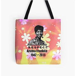 Aretha Franklin 1942 - 2018 Tote Bag