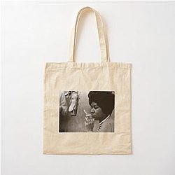 Aretha Franklin Cotton Tote Bag