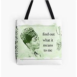 Respect Aretha Franklin Tote Bag