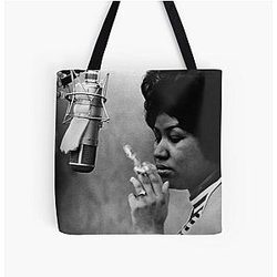 Aretha Franklin Vintage Tote Bag