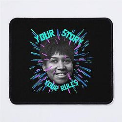 Aretha Franklin Your Story Mouse Pad