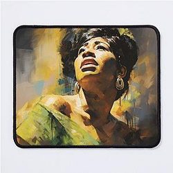Drawing Aretha Franklin Mouse Pad
