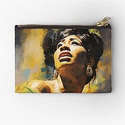 Drawing Aretha Franklin Pouch