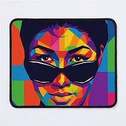 Aretha Franklin Pop Art Mouse Pad